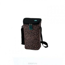 Сумка-термос Igloo "Wine Tote 16 leopard", для 2 бутылок вина или газированных напитков