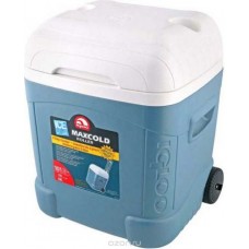 Контейнер изотермический пластиковый Igloo Ice Cube Maxcold 70 Roller, 34071, синий