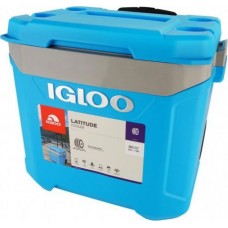 Изотермический контейнер Igloo Latitude, 00034348, голубой, 55 х 46 х 50 см