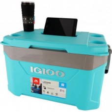 Изотермический контейнер Igloo Latitude, 00049834, голубой, 63 х 37 х 38 см